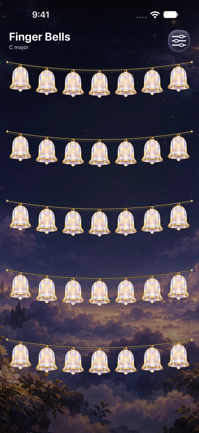 Finger Bells playable bells