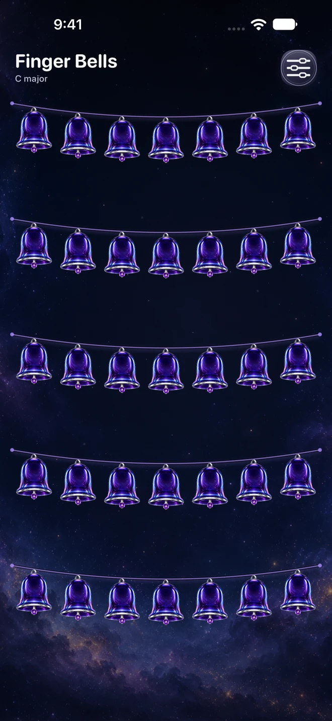 A second Finger Bells instrument collection