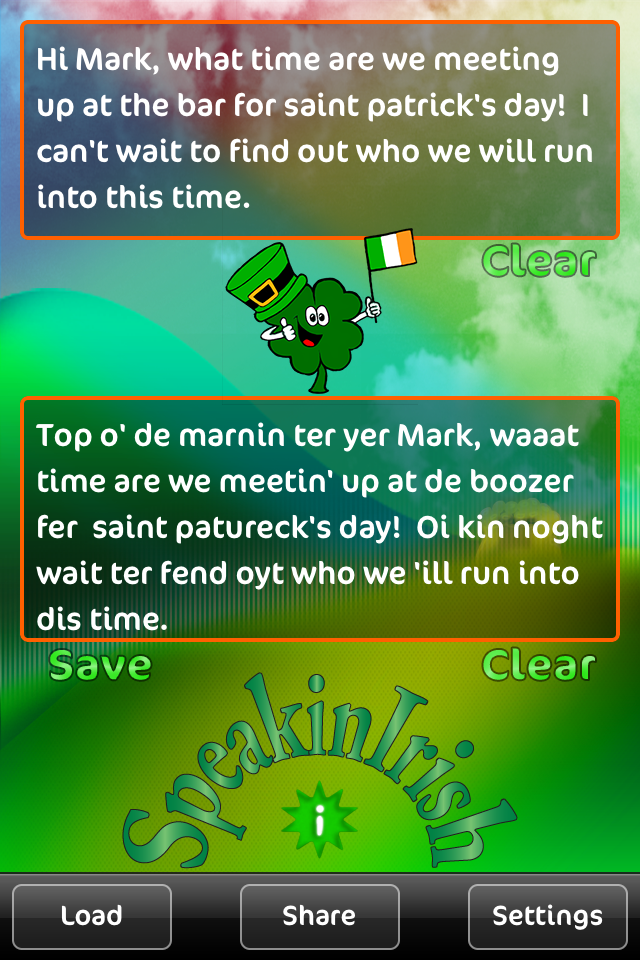 Speakin Irish iPhone Screenshot 2 of 3