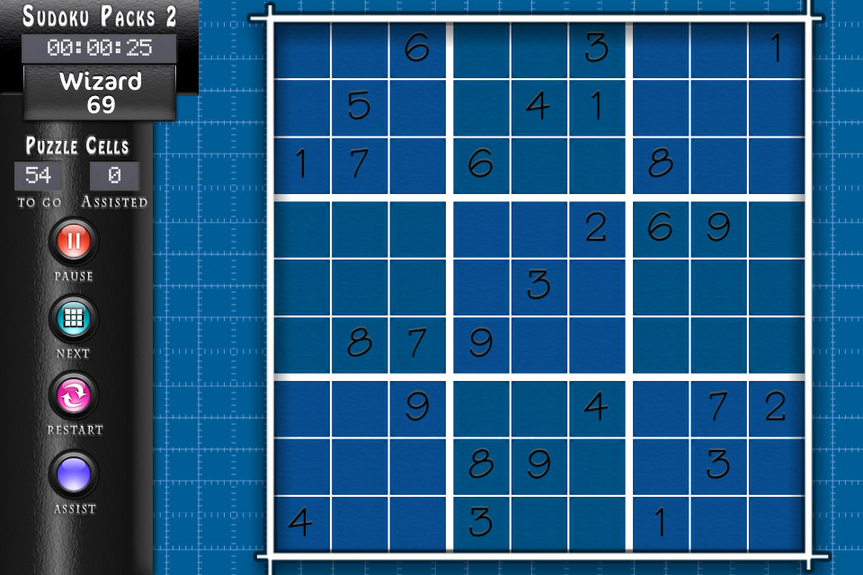 Sudoku Blueprint Theme
