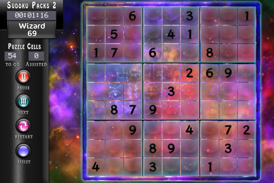 Sudoku Space Theme
