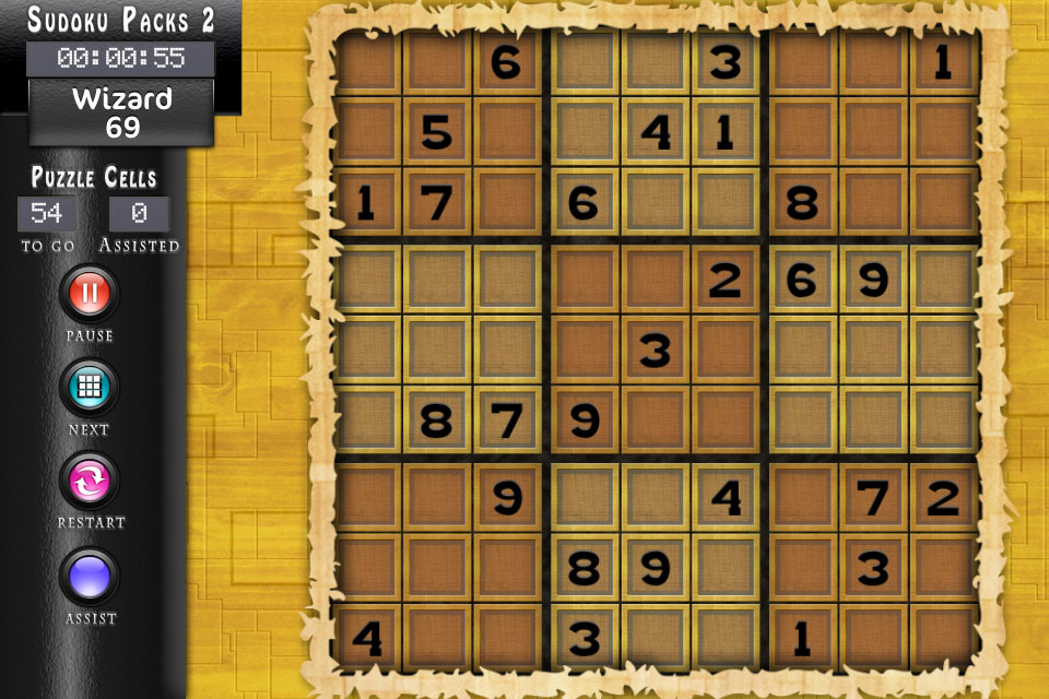 Sudoku HD Blocks Theme